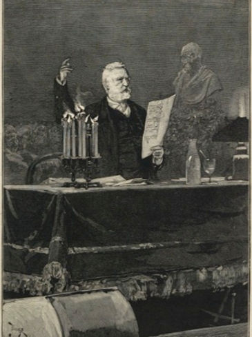 Victor Hugo président le centenaire de la mort de Voltaire