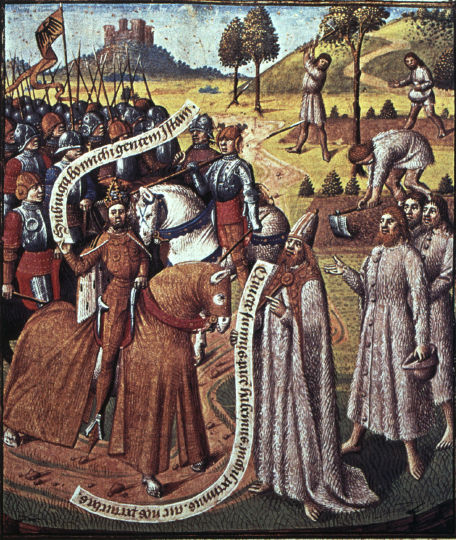 Les bragmanes dans une minitaure du XVe s.