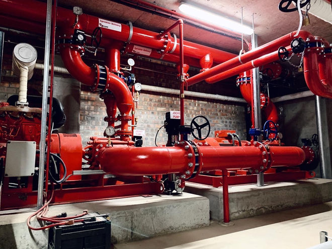 117 Strand Street Fire Pump Room