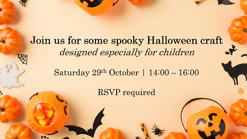 Halloween craft for kiddies 
