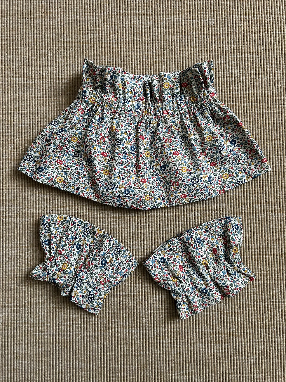 Miniatura: Felpa con colletto e polsini Liberty