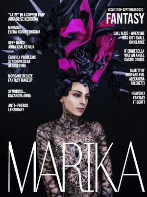 Publication de Stéphanie Bernard, couverture de magazine artistique