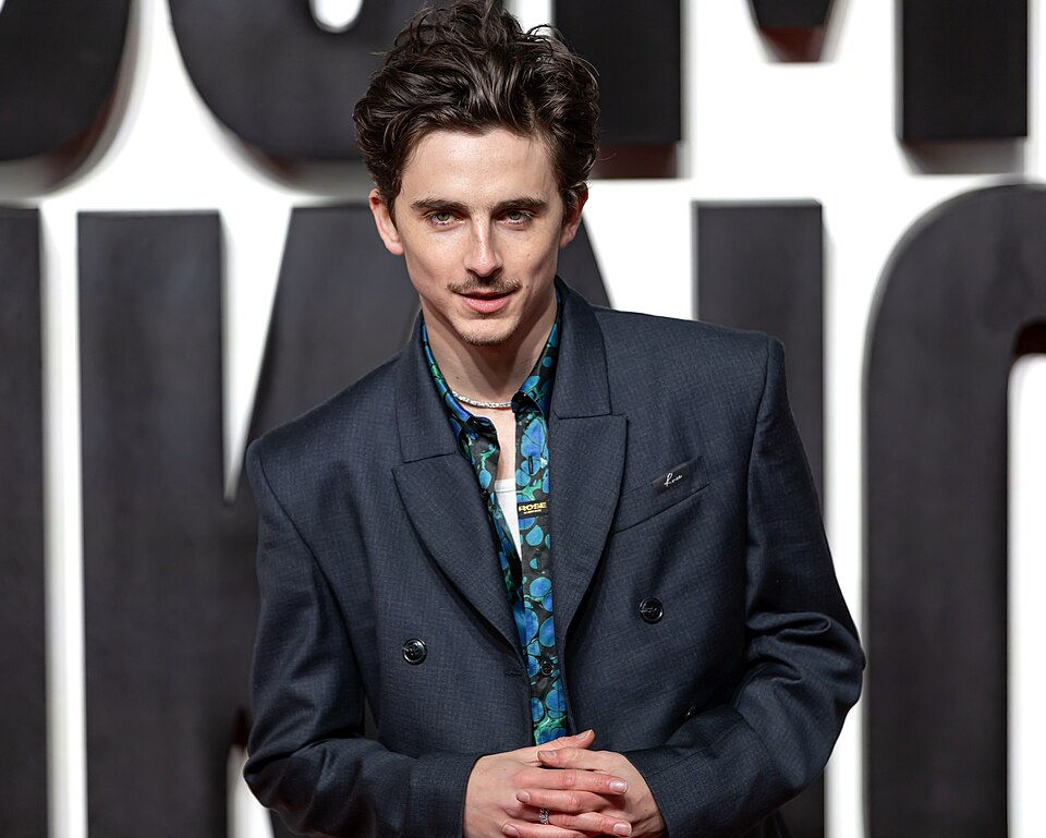 Portrait de l’acteur Timothée Chalamet lors d’une apparition publique liée au cinéma