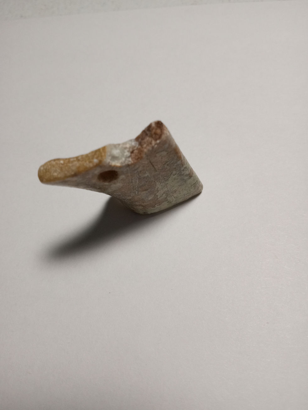 Thumbnail: Antique Old Jade Piece, Anicent Money Design, Buried Underground "SALES""DIS"