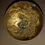 Thumbnail: Antique Iron Small Cover With 24K Yellow Gold Plated. Diameter 3" "SALE" "DIS."