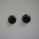 Thumbnail: JADE STONE, LOOSE BLACK JADEITE- JADE, DARK GREEN BLACK ROUND JADE STONE