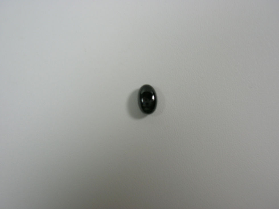 Loose Gem Stones, Black Star Sapphire Oval Stone
