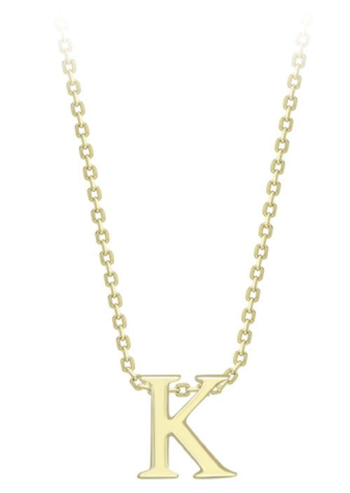 Thumbnail: 9kt Initial Pendant - Yellow Gold