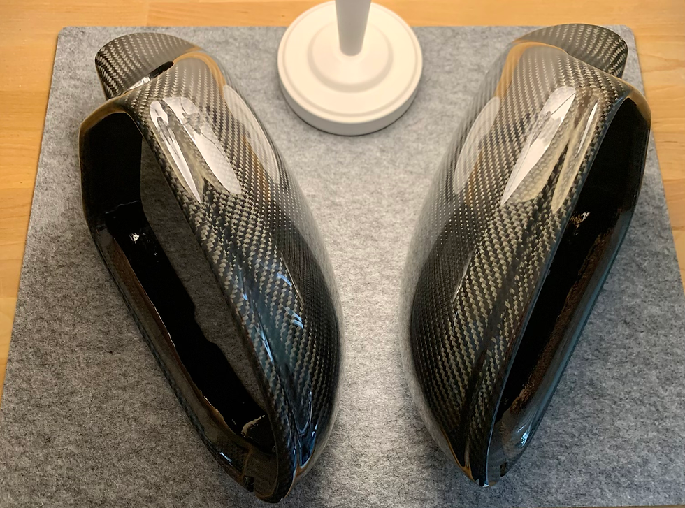 Miniaturbild: Audi Spiegelkappen A6 S6 RS6 Carbon