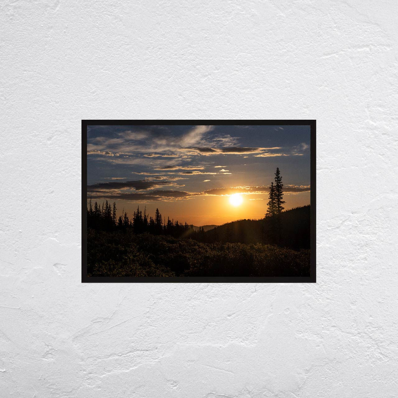 Mountain Sunrise 2 - Frame