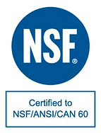 NSF ANSI CAN 60 blue logo