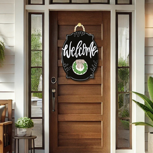 DK Black Bloom w/ Wreath Mini