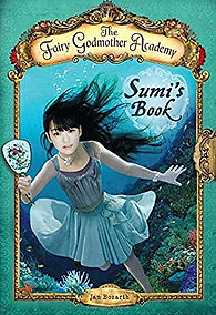 Cover of Sumi's Book. A young girl with flowing dark hair holding a hand mirror