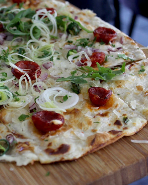 Chorizo Flammkuchen