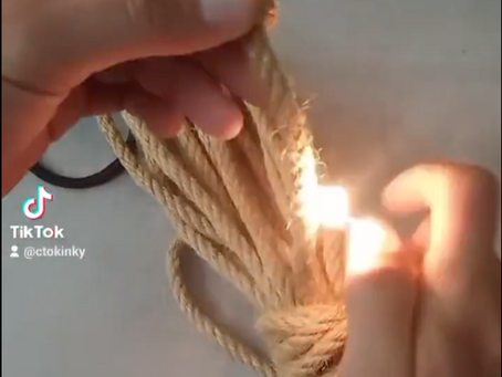 Hemp rope maintenance