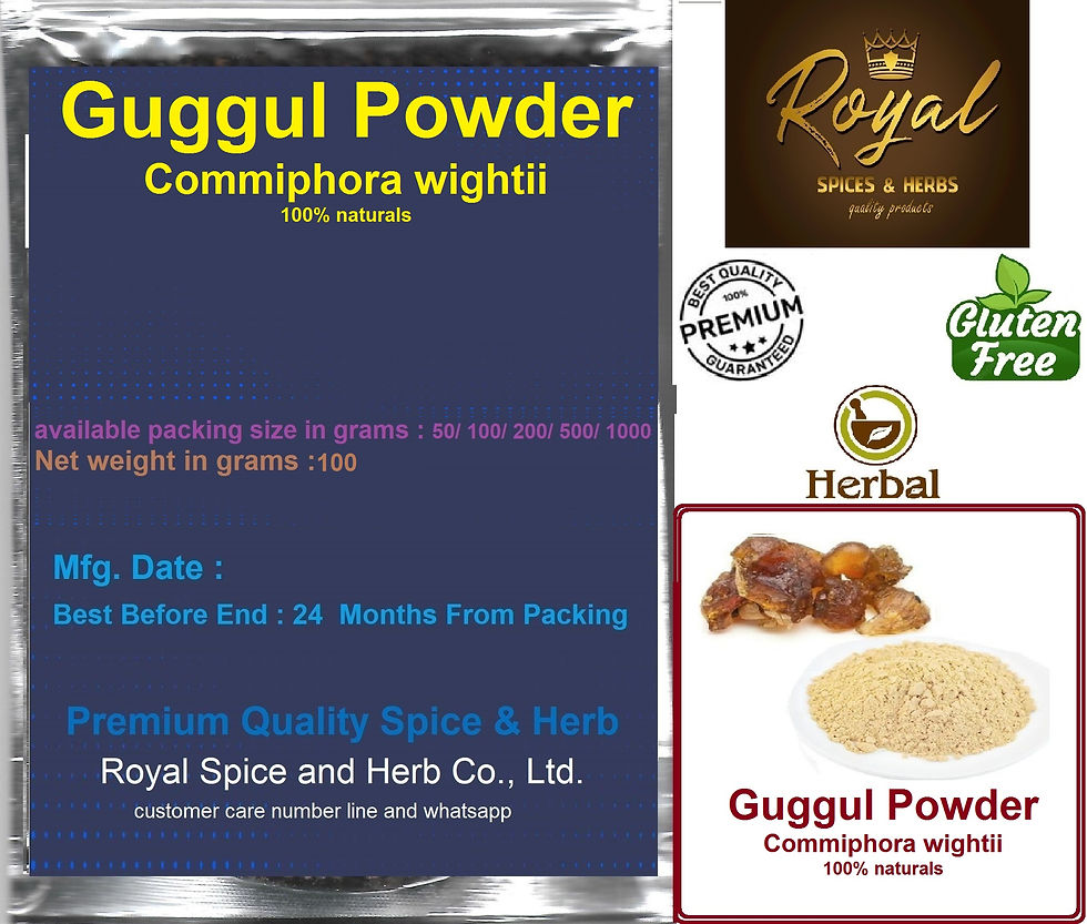 Thumbnail: Guggul Powder Commiphora wightii 100% naturals  1000 grams