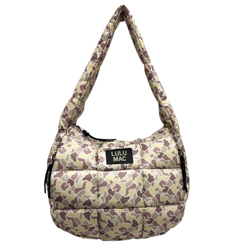 Puffer Tote Bag - Camo