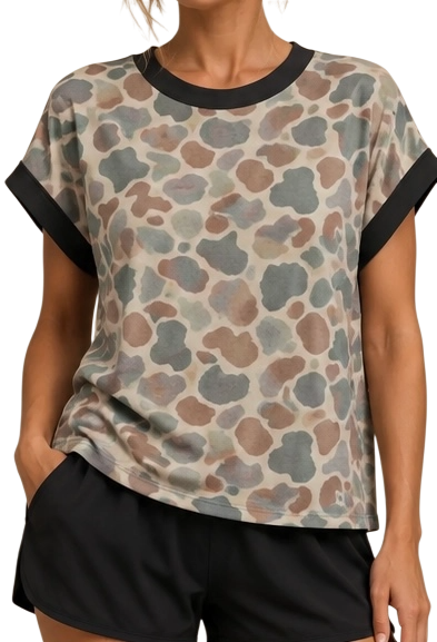 Cross-Back Shirt - camo