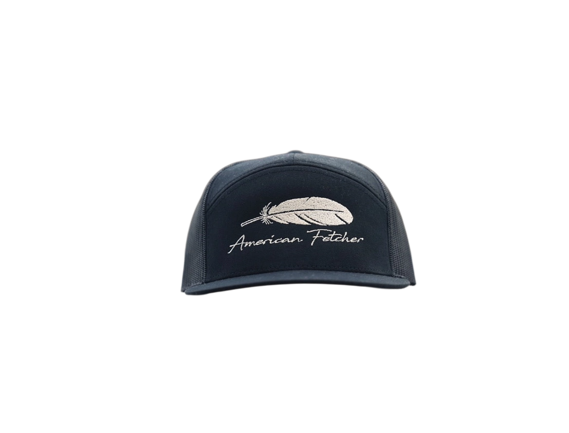 7 Panel - The Feather - All Black