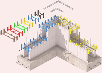 ICF is primarily a concrete form that doubles as insulation and continuous returns on living functionality.