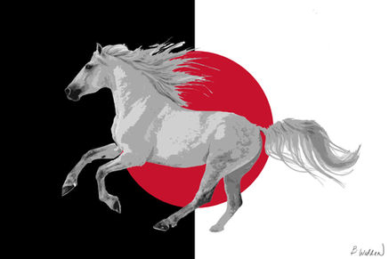 blackandredhorse