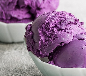 lavender ice-cream