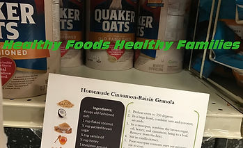 Healthy Foods, Healthy Families, and Healthy Communities