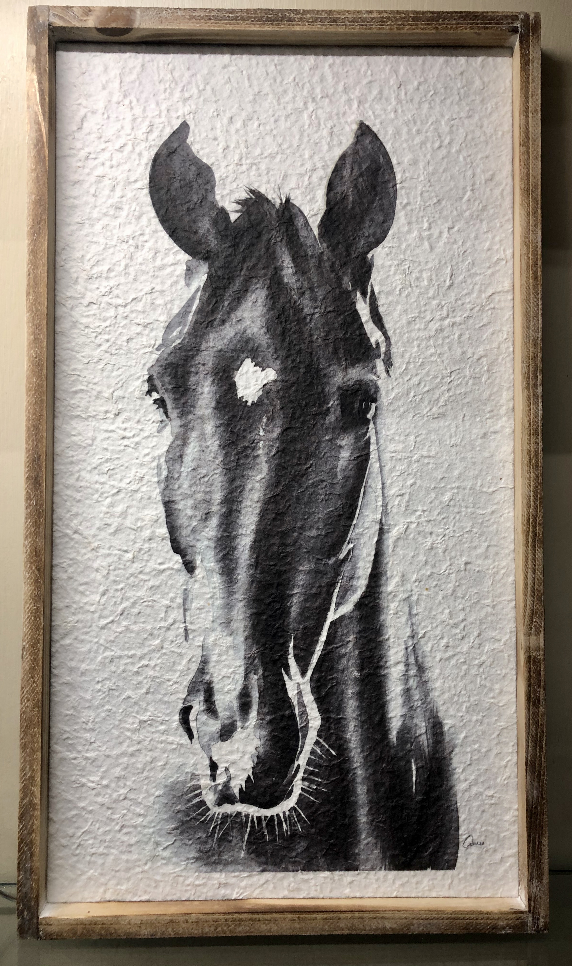 Paper Mache Horse Picture