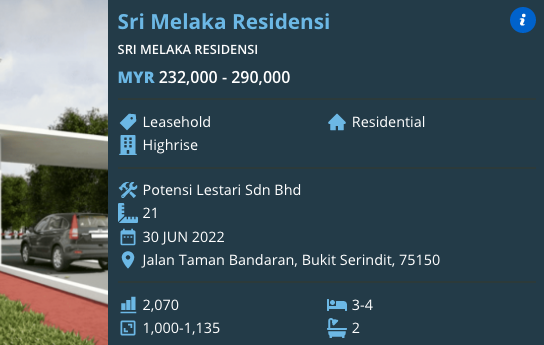 Thumbnail: Sri Melaka Residensi