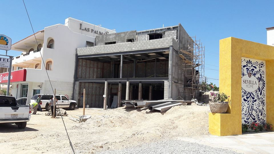 Plaza Steren en obra civil