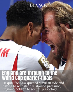 England are through to the World Cup quarter-finals