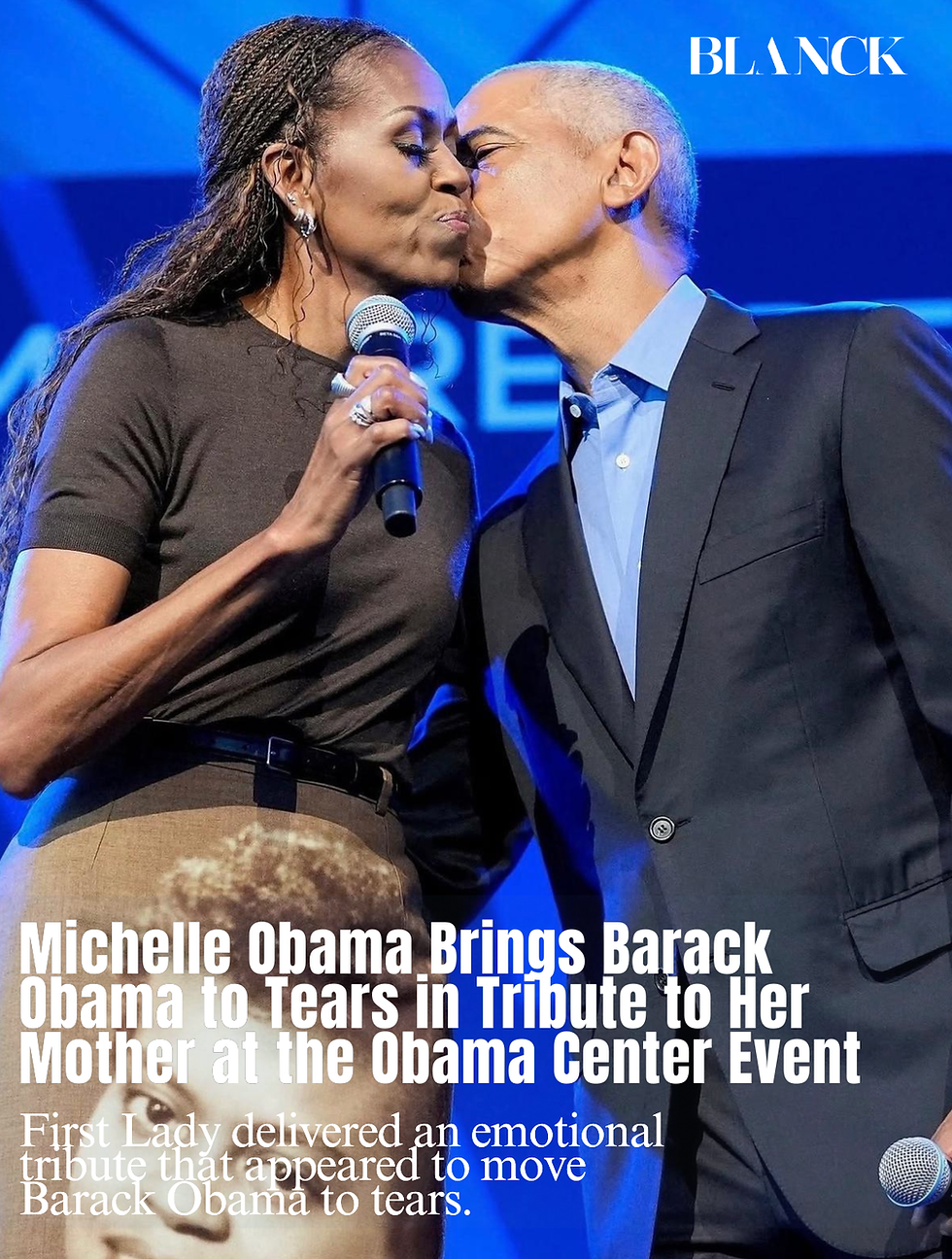Michelle Obama Brings Barack Obama to Tears in Tribute to Her Mother at Obama Center Event