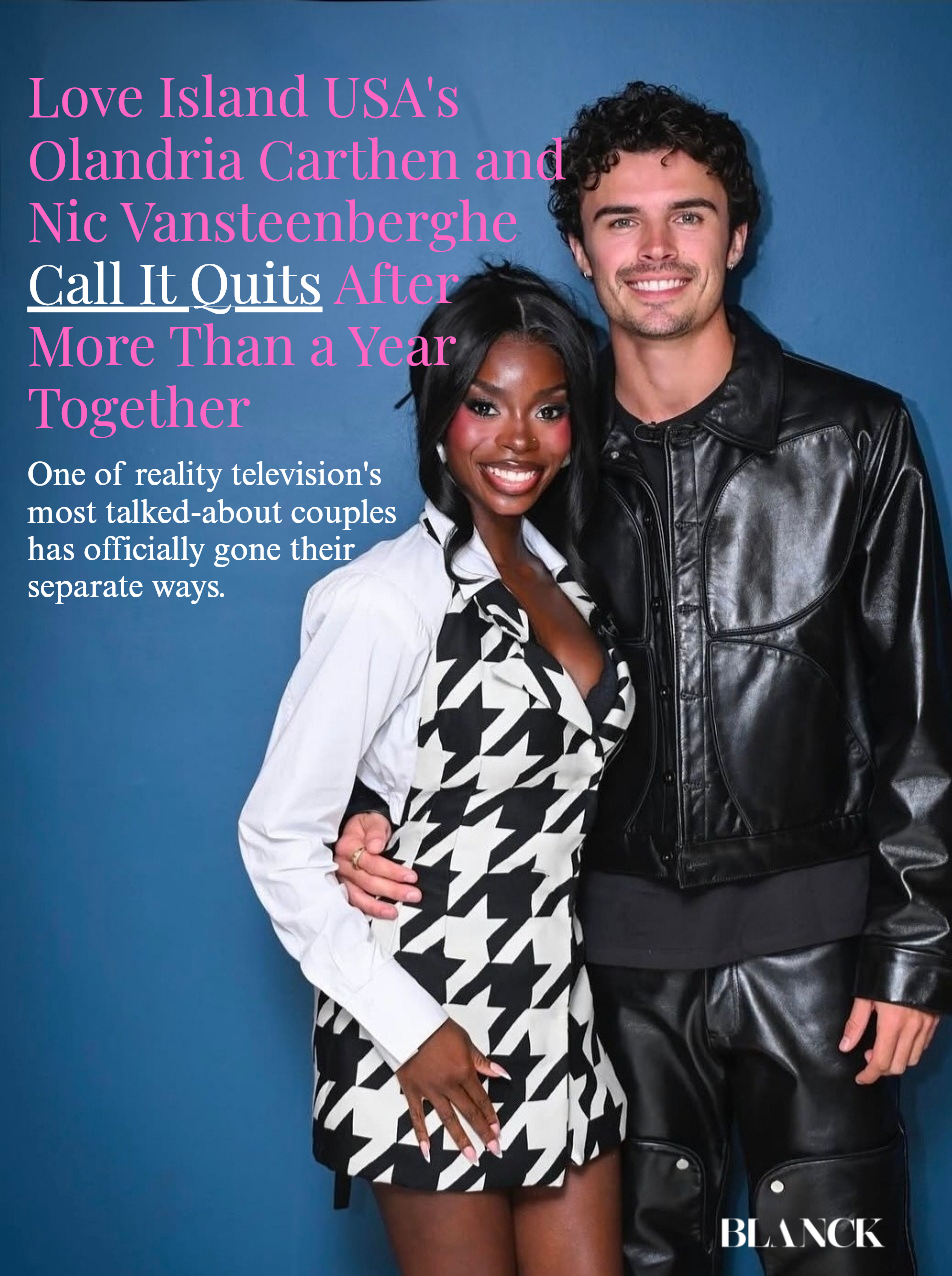 Love Island USA's Olandria Carthen and Nic Vansteenberghe Call It Quits After More Than a Year Together