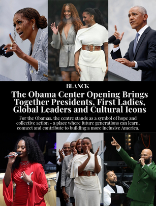 The Obama Center Opening Brought Together Presidents, First Ladies, Global Leaders and Cultural Icons