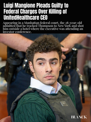 Luigi Mangione Pleads Guilty to Federal Charges Over Killing of UnitedHealthcare CEO
