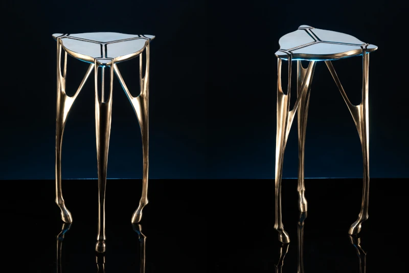 Unicorn (table), by Peter Linnett