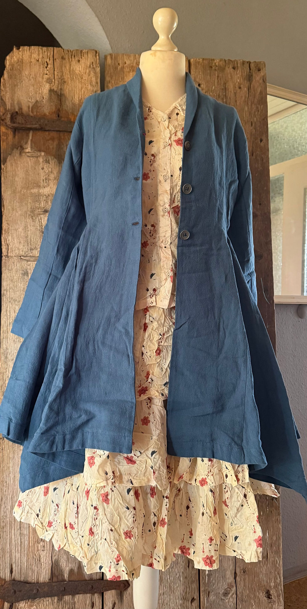 Miniaturbild: Ewa i Walla Coat 66782 Bonnibel SS26 Blue