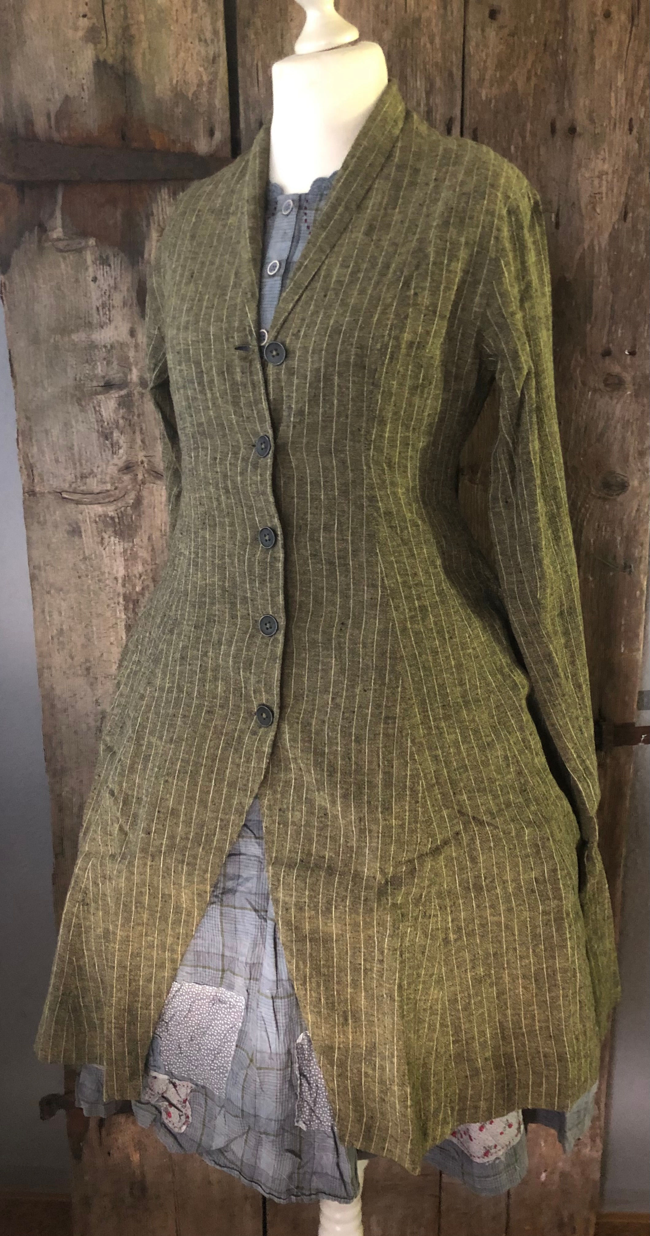 Ewa i Walla Coat Jimena 66764AW24 Dark Ecru