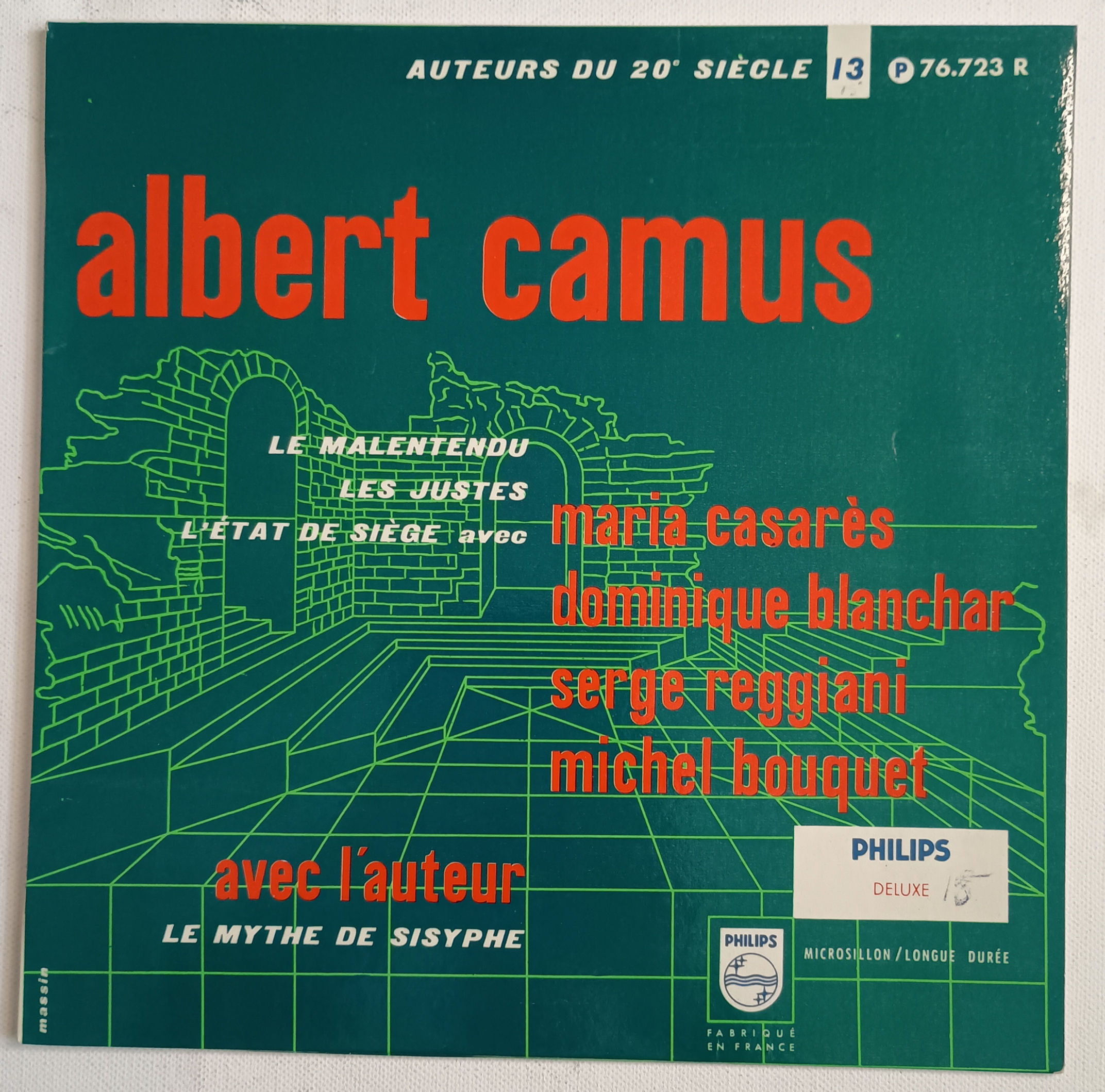 1960 Albert Camus -Le Mythe De Sisyphe
