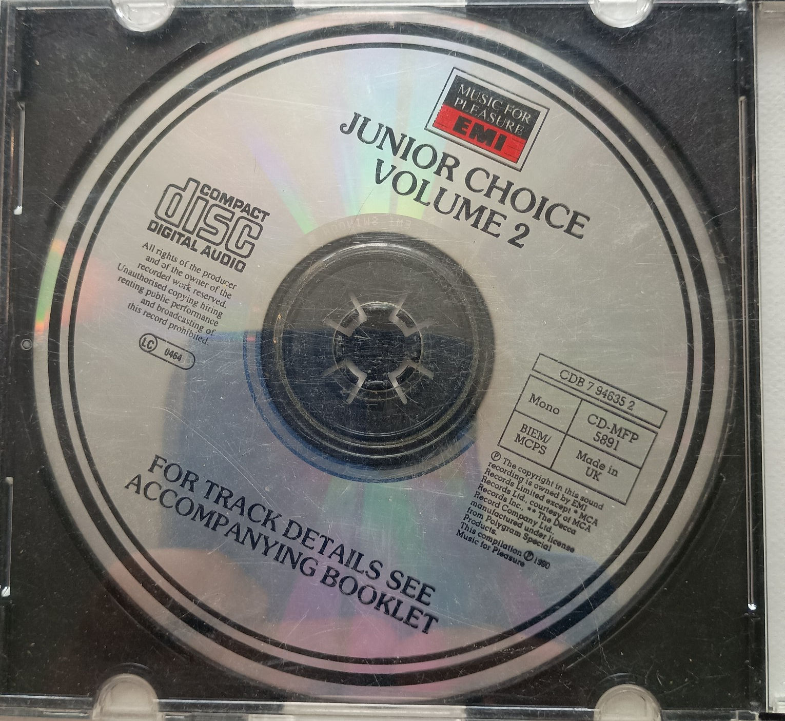 1990 Various – Junior Choice Volume 2