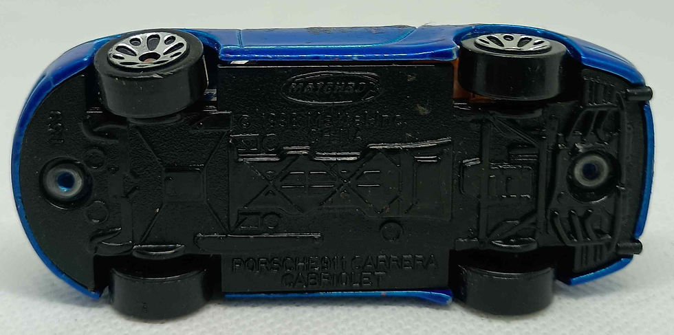Thumbnail: 2001 Matchbox 1-75  No 50 Classic Convertibles 5/5 - Porsche 911 Carrera Cabrio