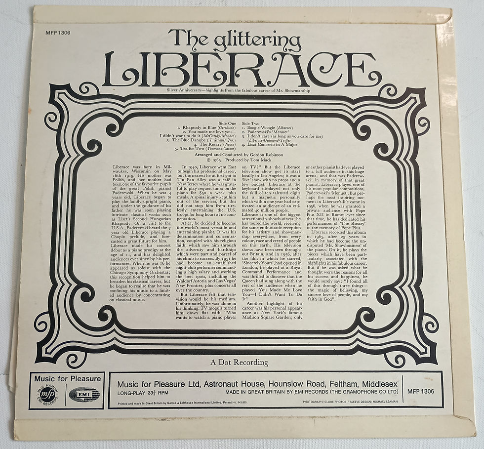 Thumbnail: 1969 Liberace – The Glittering Liberace