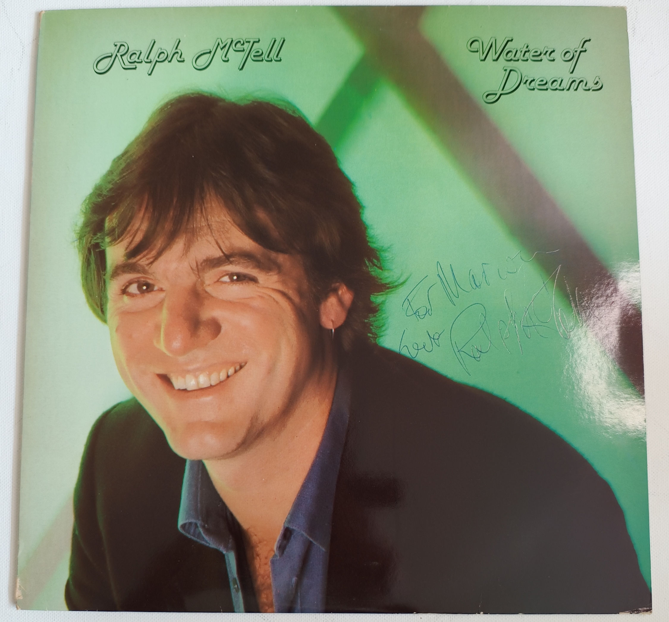 1982 Ralph McTell – Water Of Dreams Signed