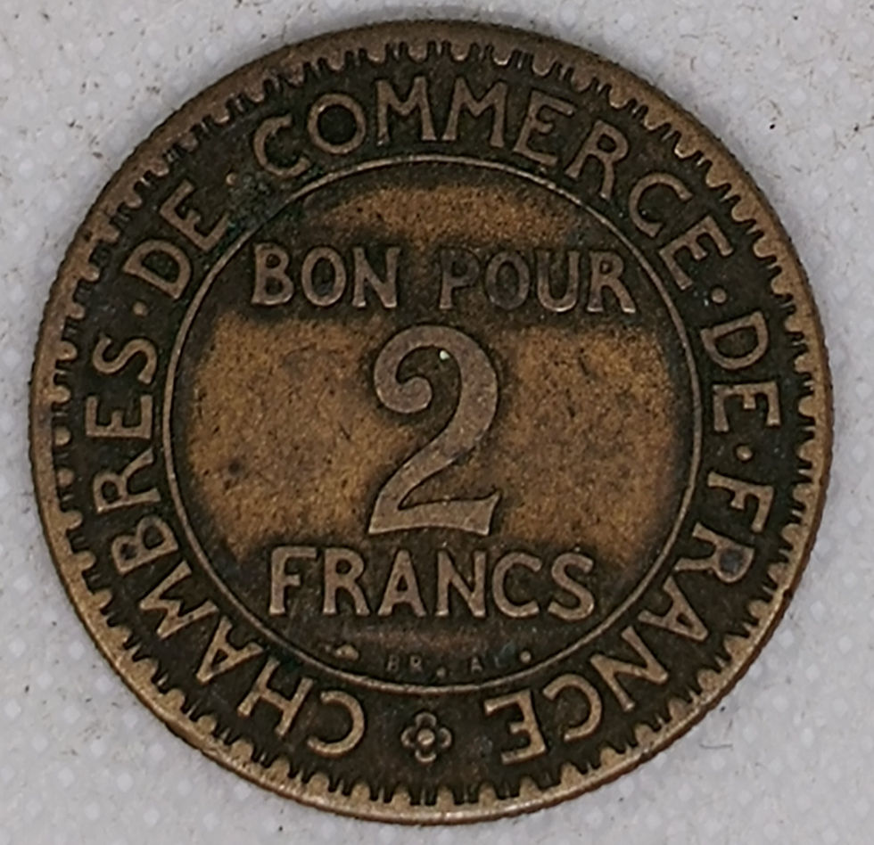 1923 - 2 Francs Chambers of Commerce - France
