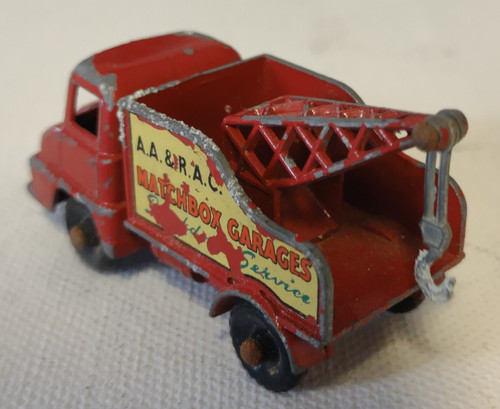 1960 Matchbox 1-75 series No 13 Thames Trader Wreck Truck