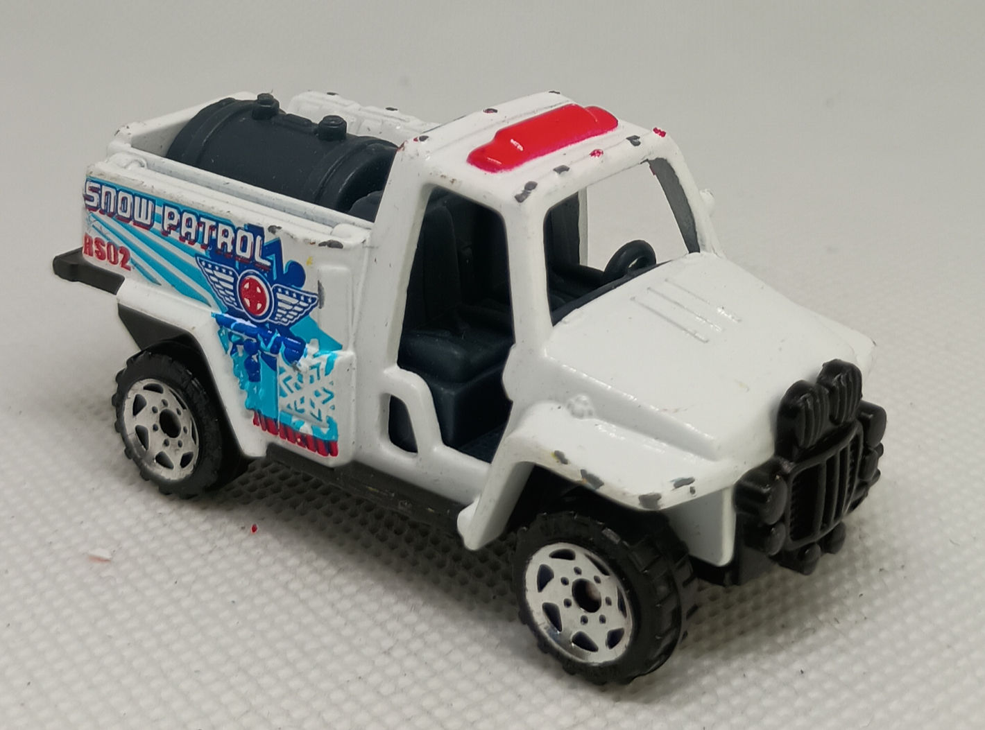 2005 Matchbox Action Launcher Rescue MB43 Foam Fire Truck