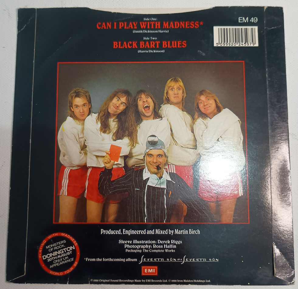 Thumbnail: 1988 Iron Maiden – Can I Play With Madness