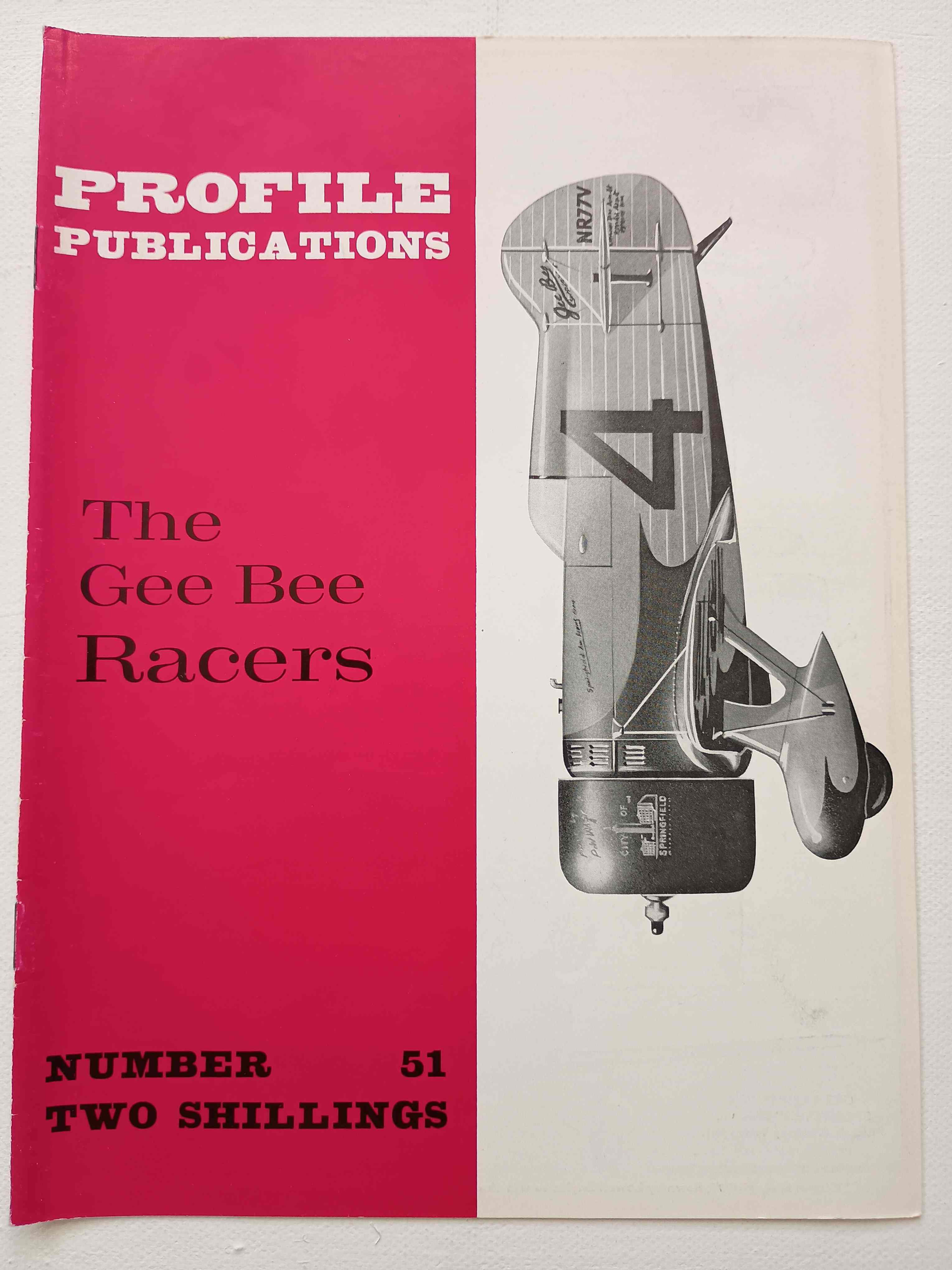 1960's Profile Publications Number 51 - The Gee Bee Racers