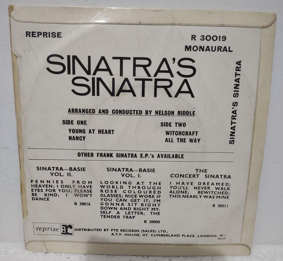 Thumbnail: 1963 Frank Sinatra – Sinatra's Sinatra EP