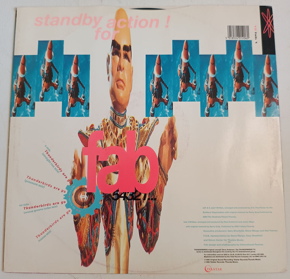 Thumbnail: 1990 F.A.B. Featuring MC Parker – Thunderbirds Are Go!